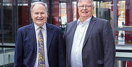 Verwaltungsräte Jürgen Beetz & Berthold Maier Verwaltungsräte Jürgen Beetz & Berthold Maier (v.l.n.r.)