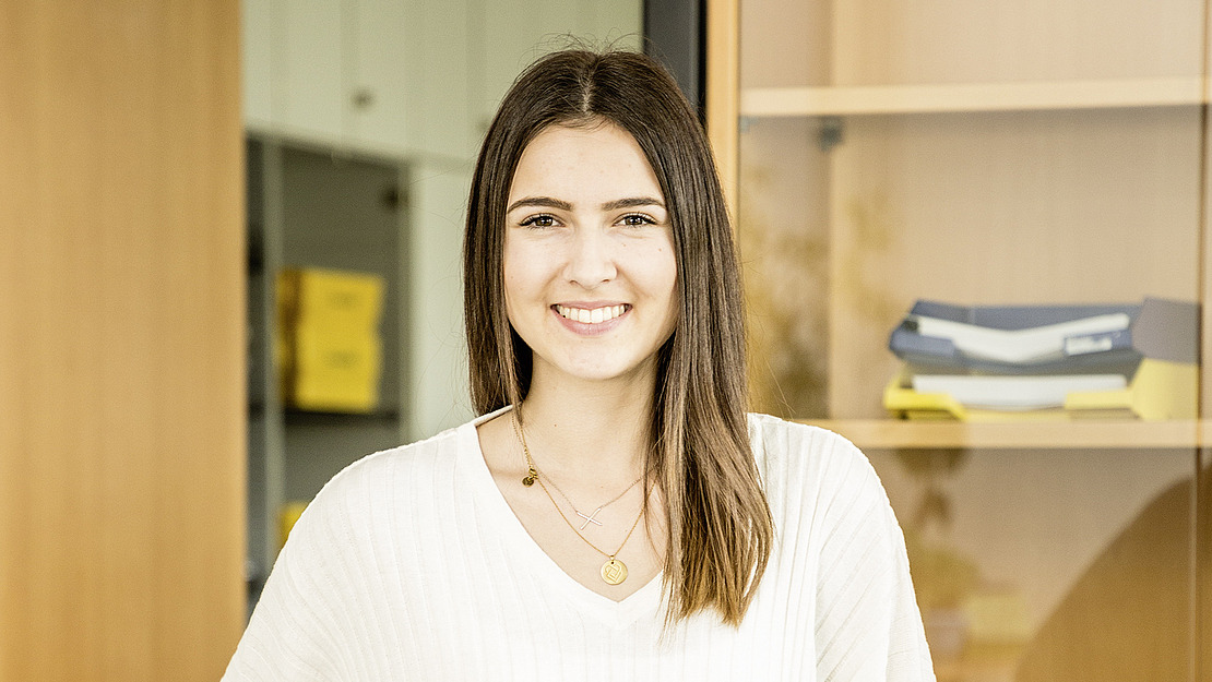 Mitarbeiterin Lea Stockhardt